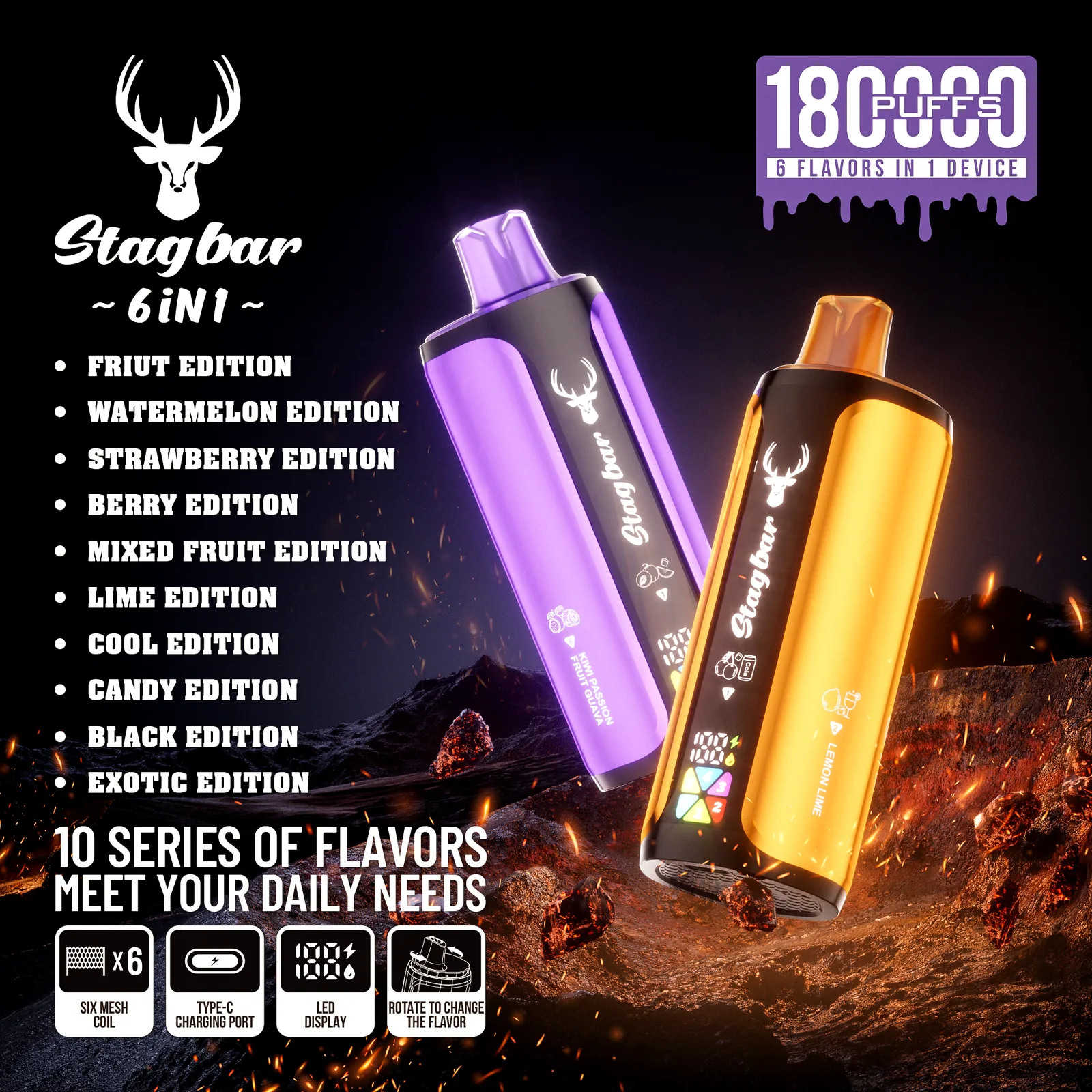 STAGBAR — VAPLYNK